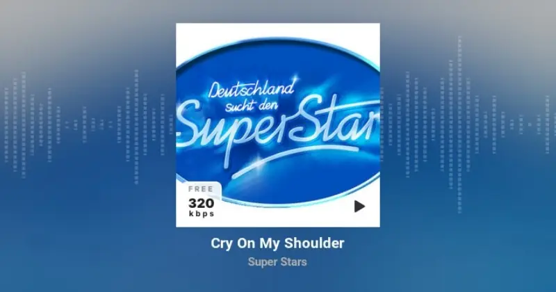 Cry on my shoulder - Super Stars