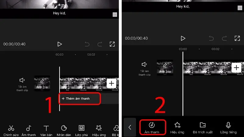 Hướng dẫn ghép nhạc vào video trên iphone với Capcut
